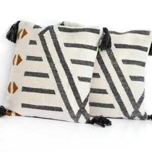 Four Hands Nomad Soney  outdoor floor cushion case size 29x29 Patterned